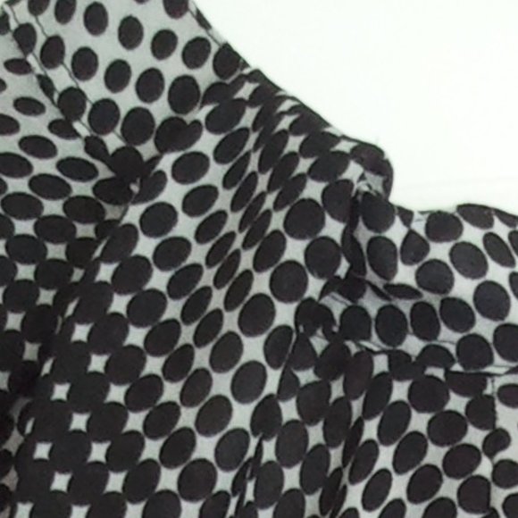 UNIQUE Brazil Random abstract dots blouse! Sz XS - Picture 3 of 3